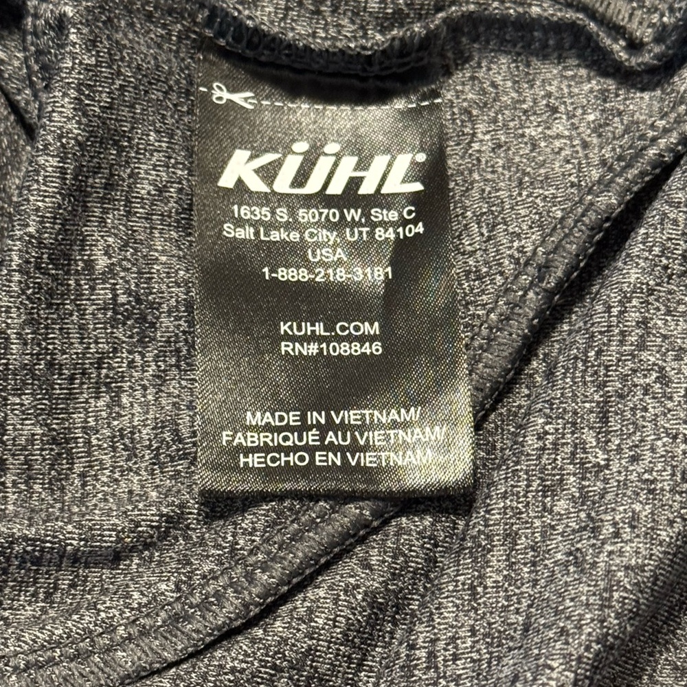 Kuhl Women’s Revivr Zip Up Hooded Sweat Shirt Gray Size Large - Picture 9 of 11